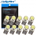 10Pcs Auto T10 Led Cold White 194 W5W LED 168 COB Silica Car Super Bright Turn Side License Plate Light Lamp Bulb DC 12V|10pcs t