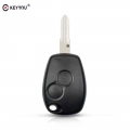 KEYYOU 2 Button Remote Key Shell Case Cover Fob For Renault Megan Modus Clio Modus Kangoo Logan Sandero Duster Car Alarm Housing