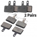 2pairs Bicycle Semi Metal Resin Ceramics Disc Brake Pads For Shimano B01s M375 M395 M416 M445 M446 M485 M486 M515 M525 - Bicycle