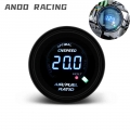 2"52mm Led Digital Car Auto Air Fuel Ratio Gauge 12v Racing Air Fuel Meter Indicator Smoked Tint Lens Afr - Exhaust Tempera