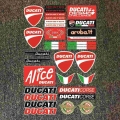 A Set Of Ducati Motorcycle 848 959 1098 S 899 1198 Decal Fairing Helmet Decal Decorative Reflective Waterproof Stickers - Decals