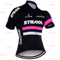 STRAVA Women Bicycle Jersey Pro Cycling Jersey Short Sleeve Bike Wear 2021 Summer Bicycle Team Females' MTB Downhill Shirts|