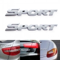 1PC New 3D ABS Logo Car Sticker Sport Emblem Badge Door Decal Car Styling Decoration Auto Exterior Accessories