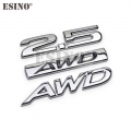 New Car Styling 3d Awd 2.0 2.5 Skyactive Metal Chrome Zinc Alloy Emblem Car Body Badge Sticker For Mazda 3 Cx-3 Cx-5 Rx-8 Rx-5