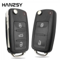 2 3 buttons Car Key Case For VW/VOLKSWAGEN Golf Skoda Polo Jetta MK6 Passat Bora Tiguan MK6 5K0837202AD Remote key shell Fob|Car