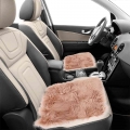 Car Seat Cover Soft Fluffy Auto Seat Cushion Seat Cushion Automobile Interior Accessory Imitation Wool Winter Warm - Automobiles