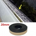 1x 13ft Rubber Car Side Window Seal Strip Noise Insulation Car Window Lift Sealing Strips Auto Rubber Side Window Filler - Styli