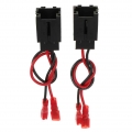 Pair Aftermarket Speaker Connection Wire Harness Adapters for Peugeot 206|Multi-tone & Claxon Horns| - ebikpro.com