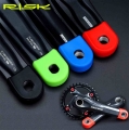 1 Pair/Bag Bicycle Crank Arm Protector Cover Mountain Road Bike Universal Crankset Protective Caps Silicone High Elasticity|Prot