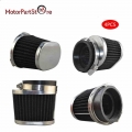 4 Pcs 54mm Oval Pod Air Filter Intake Filters Cleaners For Honda Suzuki Kawasaki Yamaha Motorcycle Motorbike Bike 2.126 INCHES|A