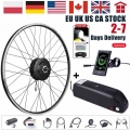 48v 500w Bafang Electric Bicycle Hub Motor Front Wheel Bike Conversion Kit Brusheless Engine 960wh Ebike Battery Import Cells -