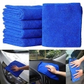 5pcs Microfibre Cleaning Auto Soft Cloth Washing Cloth Towel Duster 20*20cm Car Cleaning Micro fiber Wash Towel Duster|Sponges,