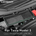 For Tesla Model 3 Car Exterior Functional Modification Accessories Model3 2022 Front Air Intake Protection Net Inlet Filter - Ai