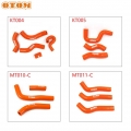 Otom Motocross Orange Silicone Radiator Hose Kit Car Motor Bike Accessories Tubing Hose For Ktm Sxf Xcf-w Xcw Exc-f 250 450 500