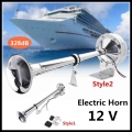 12V Super Loud Electric Horn for Vehicles Trucks Trains Boats Cars Motorcycle SUV Yacht,Easy To Install,Waterproof,No Rust|Multi