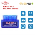 Elm327 V1.5 Scanner For Android/ios Elm 327 V 1 5 Obd 2 Obd2 Bluetooth-compatible 4.0 Car Diagnostic Auto Tools Code Reader - Co