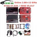 Unlimited 2.80 Eu Red Ktag V7.020 4 Led 2.25 Sw Online Kess V5.017 K-tag 7.020 Master Kess 5.017 Obd2 Tuning Ecu Programmer - Co