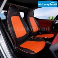 Car All-inclusive Leather Seat Cover For Mercedes Smart 451 Fortwo Car Accessories Interior Styling Seasons Seat Protector - Aut