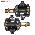 Racework Deore X-m8100 Self-locking Spd Pedals Mtb Components Using For Bicycle Racing Mountain Bike Parts - Bicycle Pedal - Off