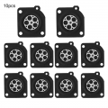 10pcs/lot For ZAMA 180 Metering Diaphragm Membrances Gasket Parts For ZAMA180 192 Carburetor Repair Kit|Carburetor Parts| - Of