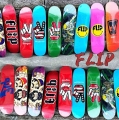 Original FLIP Chocolate Skateboard Decks Canadian Maple Epoxy Glue Plies Are Deyed Colors Professional Level|Skate Board| -