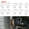 20pcs Axle CV Joint Boot Clips Kit Stainless Steel Cable Tie Driveshaft Retain Clip Auto Crimp Banding Boot Clamp|Hoses & Cl