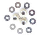 Bafang FM G320.250.R Nylon Gear Set Spare Part for Replacement 18 33 Teeth Helical Plastic Pinion Gear|Electric Bicycle Accessor