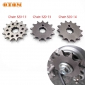 OTOM For ZONGSHEN NC250 Motorcycle Small Chain Sprocket Dirt Bike Enduro Accessories 520 Type 13 14 Tooth Small Engine Sprockets