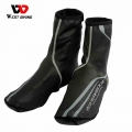 WEST BIKING Waterproof Cycling Shoe Cover Reflective Thermal Overshoes Toe Bicycle Shoe Covers MTB Road Bike Riding Boot Cover|w