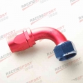 20AN AN20 90 Degree Swivel Oil Fuel Line Hose End Fitting Red/Blue|Fuel Supply & Treatment| - ebikpro.com