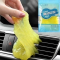 Computer Laptop Keyboard Car Air Vent Cleaning Tools 75g Reusable Sticky Cleaning Glue Jelly Dust Remover|Car Wash Mud| - Offi