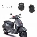 For Piaggio Vespa GTS300 GTS 300 Scooter Aluminum Mirror Hole Blanking Plate Cover Left&Right Decorative Covers Accessories