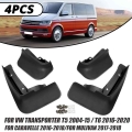 Car Mud Flaps For Vw Transporter T6 Caravelle Multivan 2004-2019 Mudguards Splash Guards Fender Mudflaps - Mudguards - Officemat