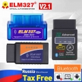 Elm327 Obd2 Scanner 2.1 Bluetooth-compatible For Android Torque Obdii Scan Tool Mini Elm 327 Code Reader Obd2 Car Repair Tools -