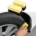 1PC PE reusable waxing sponge multifunctional cleaning tool wipe the corners to remove residual wax car interior cleaning suppli