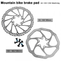 180mm/160mm 6 Inches Stainless Steel Rotor Disc Brake For Mtb Mountain Road Cruiser Bike Bicycle Parts - Bicycle Brake - Officem