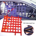 20"x17" Nylon Racing Car Window Net Car Rally Racing Safety Equipment Fit Universal Car Blue/ Red/ Black - Interior Mo