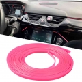 Car Decorative Trim Strips Styling Auto Accessories Interior Exterior Moulding Strip Line Pink And Purple Color - Interior Mould