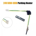 24V 88W 98W Car Auto Truck Boat Parking Heater Ceramic Pin Glow Plug For Eberspacher Air Diesel Parking Heater Part w/Wrench|Hea