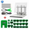 Full BDM Frame Aluminium Adapter For Galletto Fgtech V54 Metal Steel LED BDM Frame Kit With 22pcs Adapters For BDM100|Car Diagno