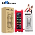 12v 24v Car Battery Tester Loading Test Reverse Protection Truck Motorcycle Alternator Check Automotive Voltage - Diagnostic Too