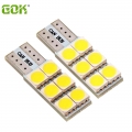 2pcs/lot T10 W5w Led Canbus T10 6led 5050 Smd Turn Wedge Light T10 6smd Led Car Side Lamp Bulb Wholesale - Signal