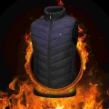 Motorcycles Warm Heating Vest Washable Usb Charging Heating Warm Vest 3-speed Control Maximum Temperature 45°c Outdoor - Motorcy