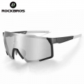 ROCKBROS Cycling Glasses Polarized Photochromic Cycling Sunglasses Men's Glasses Eyewear Sports Mtb Bike Glasses Cycling Gog