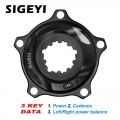 Sigeyi Axo Bike Power Meter Spider Powermeter Cadence For Road Mtb Mountain Nonboost Boost Bicycle Crank Crankset Power Meter -