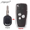 3 Button Modified Flip Remote Key Shell Case For Buick Excelle HRV fit Chevrolet optra Fob Key Cover (After 2005 year) Replace|C