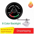 52mm 0-190 Ohm Rudder Angle Indicator With Rudder Angle Sensor 8 Color Backlight 12v/24v Truck Accessories For Marine Boat Set -