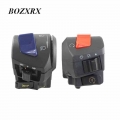 BOZXRX Motorcycle 7/8"22mm Handlebar Horn Turn Signal Headlight Ignition Switch Control for Harley Honda Suzuki Kawasaki Y