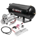 Truck 12V 3 / 5 Gal Air Tank 200 PSI Air Compressor Onboard System Kit Sound Air Horn Accessories For Trailer Train Boat|Multi-t