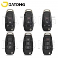 Datong World Car Remote Key Shell Case For Ford Focus Fusion MK2 Fiesta Explorer Replace Flip Key With HU101 Blade|Car Key| -